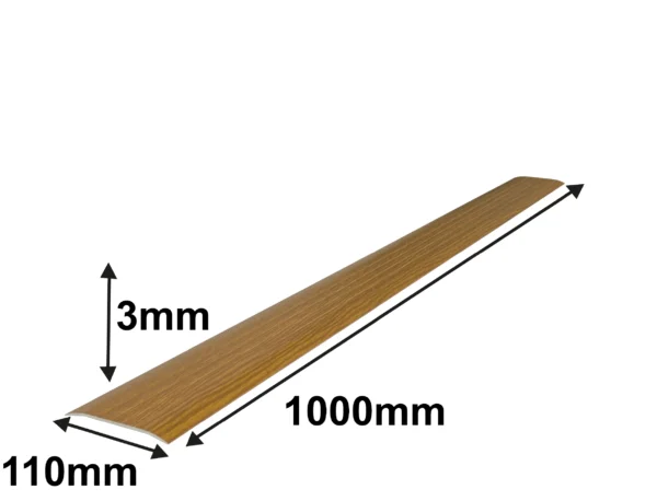 0,3 x 8 x 100 cm Drempelvervanger, Eiken