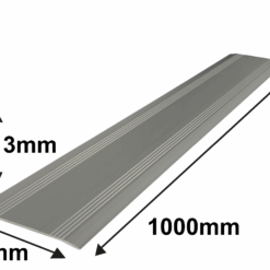 Alternative view of 0,3 x 12,5 x 100 cm Drempelvervanger, aluminium