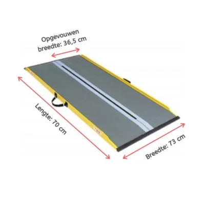 Stepless lite drempelhulp 70 cm lengte - Afbeelding 3