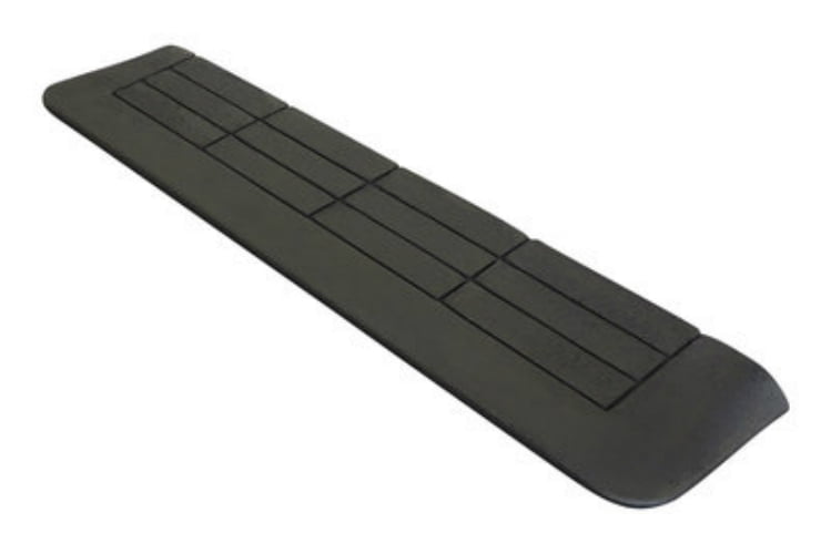 3,5x28x90 cm Drempelhulp rubber, 3 zijdig oprijdbaar - Afbeelding 2