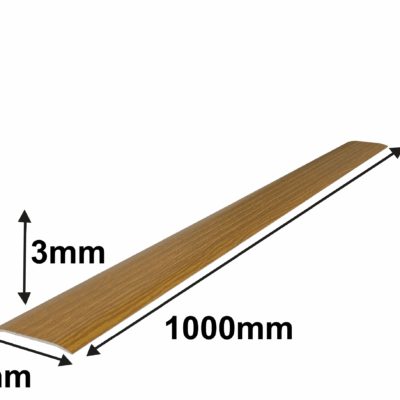 Alternative view of 0,3 x 9,5 x 100 cm Drempelvervanger, Eiken