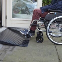 2 cm - Rubberen drempelhulp - Recht 2 cm - Rubberen drempelhulp - Recht