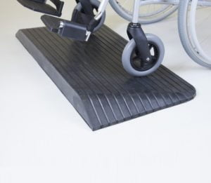 Drempelhulp rubber schuin