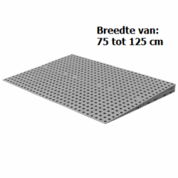 3,8 tot 5,4cm (H) - Drempelhulp L 2 Laags