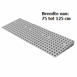 3,8 tot 5,4 cm (H) - Drempelhulp 2 Laags