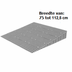 11 tot 12,6 cm (H) - Drempelhulp 6 Laags