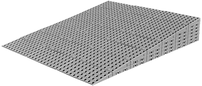 12,8 tot 14,4 cm (H) - Drempelhulp 7 Laags