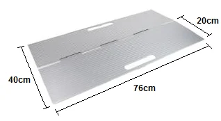 1 tot 5cm - Draagbare drempelhulp