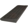 3,5x28x90 cm Drempelhulp rubber, 3 zijdig oprijdbaar