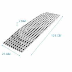 1,8cm (H) x 75cm (B) Drempelhulp binnen, 3 Zijdig - Afbeelding 3
