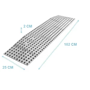 1,8cm (H) x 75cm (B) Drempelhulp binnen, 3 Zijdig - Afbeelding 3