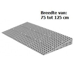 5,6 tot 7,2  cm (H) - Drempelhulp 3 Laags