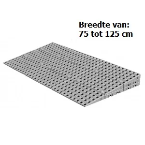 2 cm (H) - Drempelhulp L 1 Laags 2 cm (H) - Drempelhulp L 1 Laags