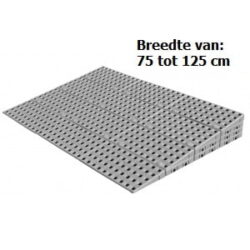 7,4 tot 8,4 cm (H) - Drempelhulp 4 Laags - Ongehinderd