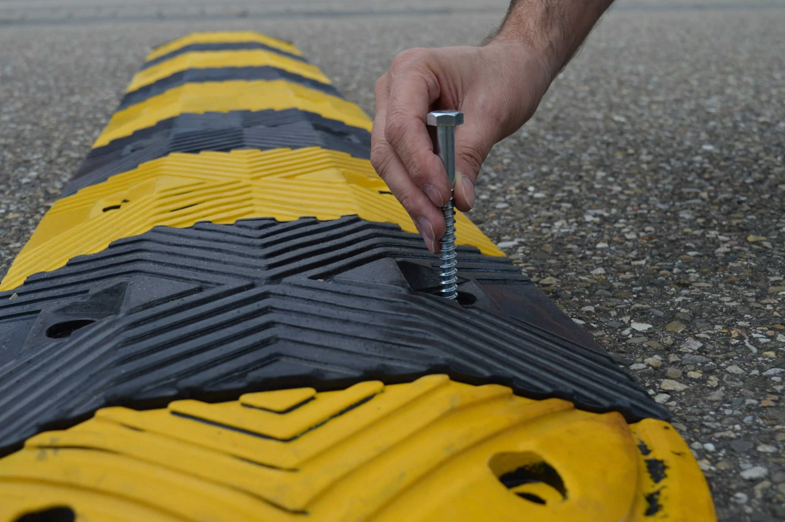 Verkeersdrempel 6,35 meter - 50 mm hoog - zonder reflectoren - Afbeelding 5
