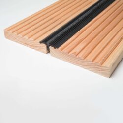 Antislip vlonderplanken - rubberen antislipstrip