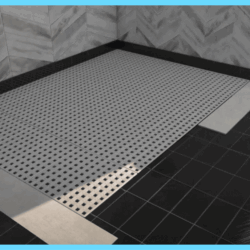 1,8 cm - Kit 1 - Douchedrempel