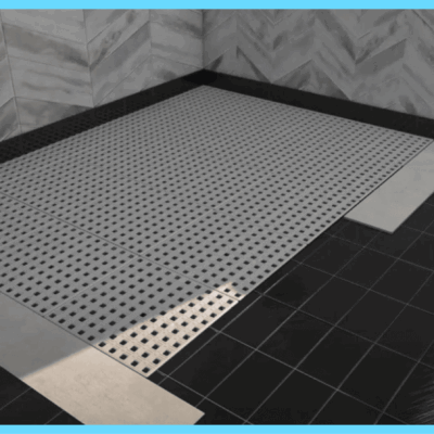 Alternative view of 1,8 cm - Kit 1 - Douchedrempel