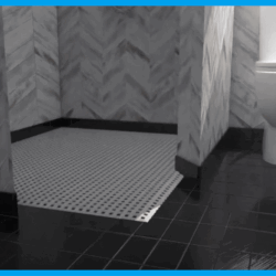 0 t/m 1,6 cm - Kit 3 - Hoek douchedrempel 0 t/m 1,6 cm - Kit 3 - Hoek douchedrempel