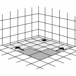 0 t/m 1,6 cm - Kit 3 - Hoek douchedrempel - Afbeelding 3
