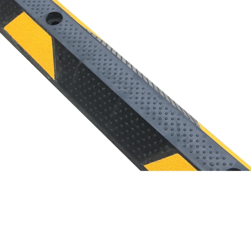Rubberen wielstopper - 183 cm - Afbeelding 4