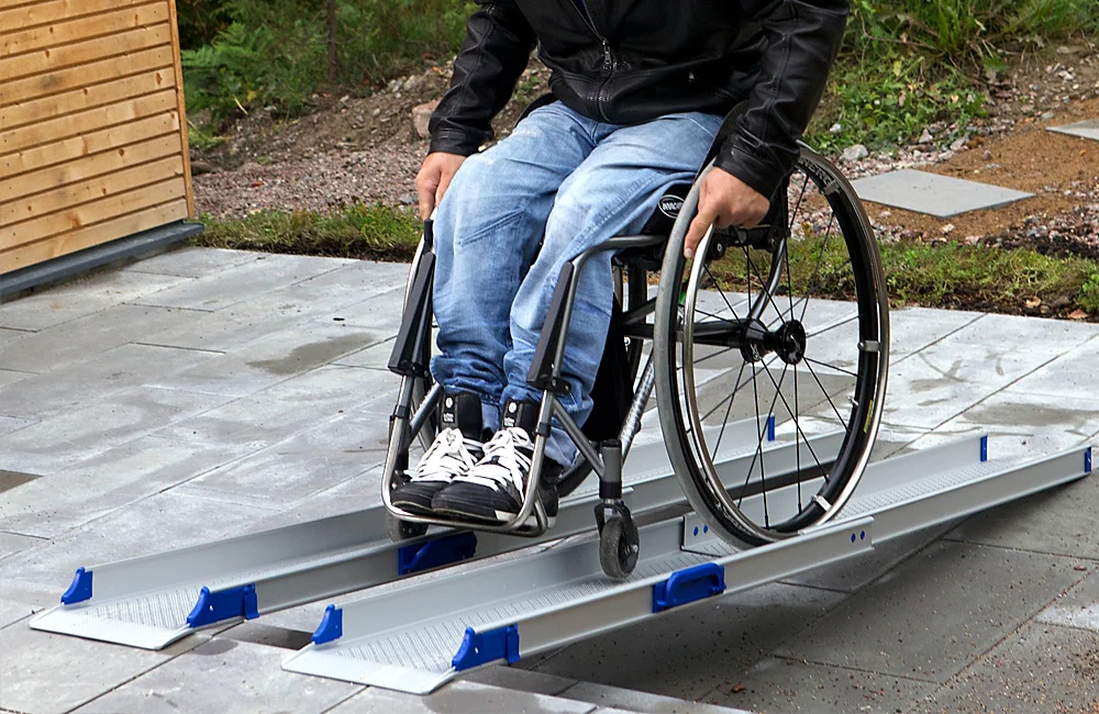 Opvouwbare oprijgoten - 150 cm (smal) - Afbeelding 4