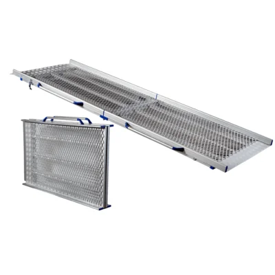 Anyramp oprijplaat opvouwbaar - 100 t/m 280 cm (raster)