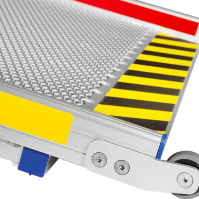Alternative view of Laadklep - 287 cm (Ambulance - verstevigd raster - smal)