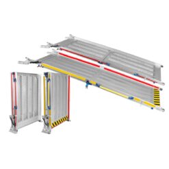Laadklep oprijplaat extra sterk - 287 cm (Ambulance - smal)
