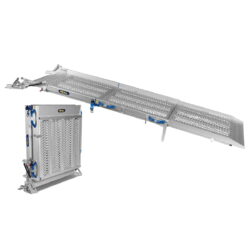 Laadklep oprijplaat - 365 cm dubbel opvouwbaar