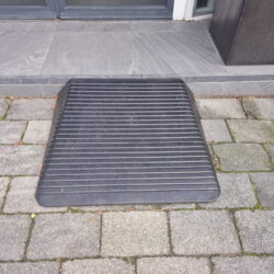 12,5 cm - Rubberen Drempelhulp Schuin 12,5 cm - Rubberen Drempelhulp Schuin