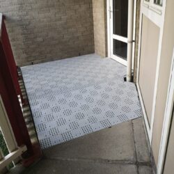 Modulaire hellingbaan - met platform