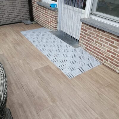 Modulaire hellingbaan - 2 hoeken
