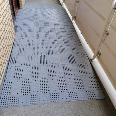 Modulaire hellingbaan - Recht 2 kanten