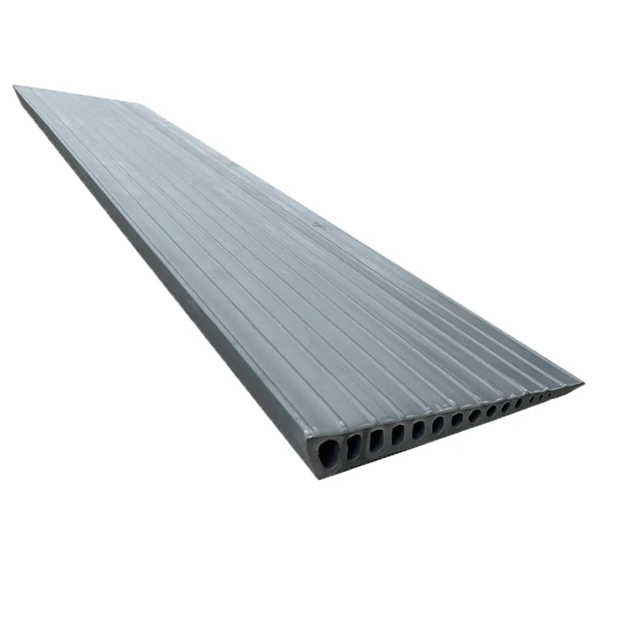 3,6 cm - drempelhulp rubber budget grijs - Afbeelding 2