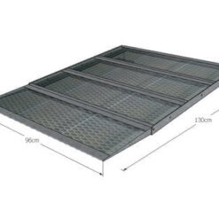 Alternative view of t/m 13 cm Miniramp 5 zijdig drempelhoogte met potenset