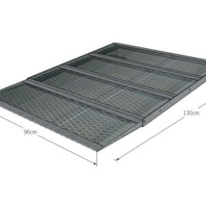 t/m 13 cm Miniramp 5 zijdig drempelhoogte met potenset