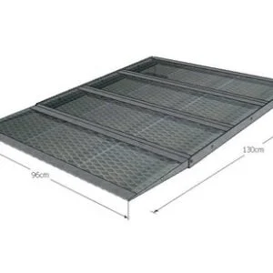 t/m 13 cm Miniramp 5 zijdig drempelhoogte met potenset