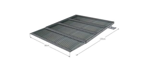 t/m 13 cm Miniramp 5 zijdig drempelhoogte met potenset