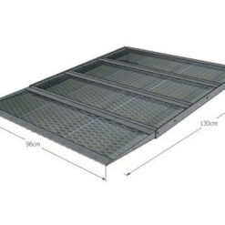Alternative view of t/m 13 cm Miniramp 5 zijdig drempelhoogte met potenset