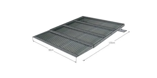 t/m 13 cm Miniramp 5 zijdig drempelhoogte met potenset - Afbeelding 2