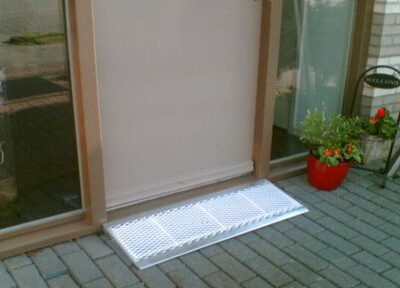 t/m 6 cm Miniramp drempelhoogte met potenset