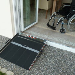 14,5 t/m 21,5 cm hoog Opklapbare oprijplaat voor schuifpui en balkon - Afbeelding 11