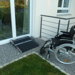 14,5 t/m 21,5 cm hoog Opklapbare oprijplaat voor schuifpui en balkon - Afbeelding 10