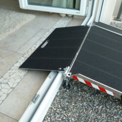 14,5 t/m 21,5 cm hoog Opklapbare oprijplaat voor schuifpui en balkon - Afbeelding 8