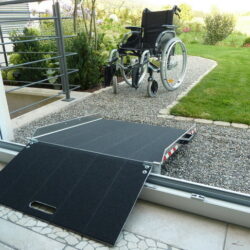 14,5 t/m 21,5 cm hoog Opklapbare oprijplaat voor schuifpui en balkon - Afbeelding 7