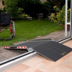 14,5 t/m 21,5 cm hoog Opklapbare oprijplaat voor schuifpui en balkon - Afbeelding 4