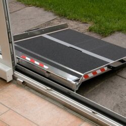 14,5 t/m 21,5 cm hoog Opklapbare oprijplaat voor schuifpui en balkon - Afbeelding 3