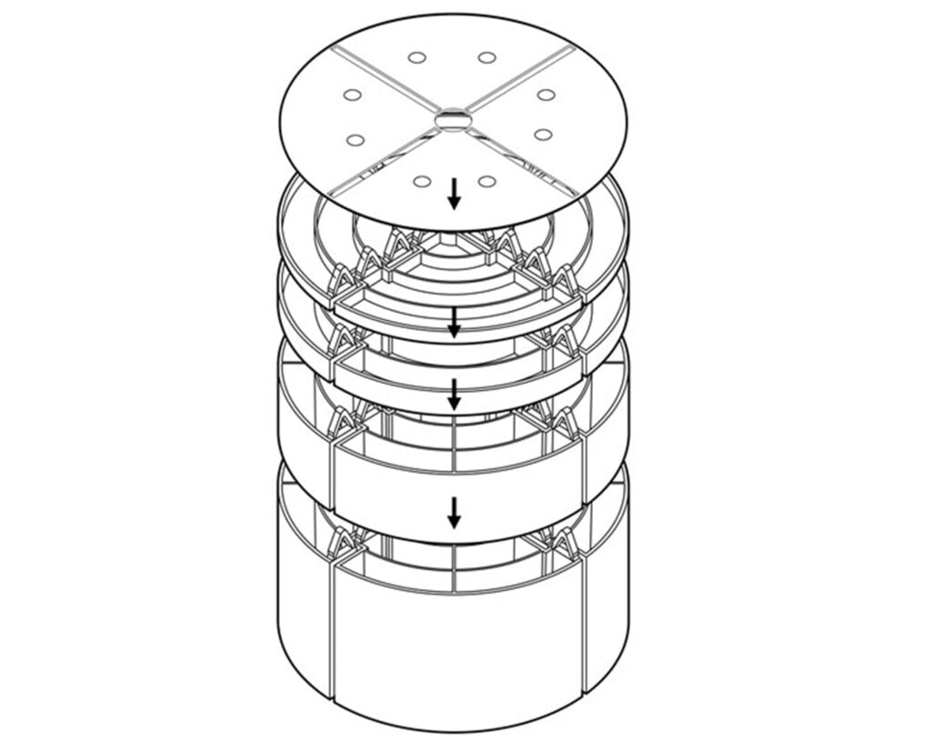 Paveshim 1,5 mm - tegeldrager