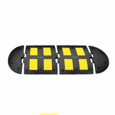 Alternative view of Eindkappen voor verkeersdrempel – 5 cm hoog - Rubber – zonder reflectoren